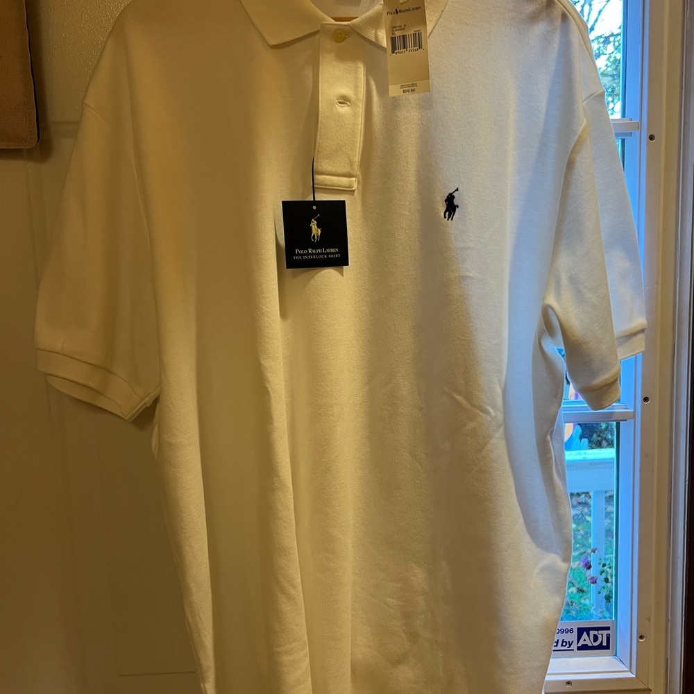 Ralph Lauren Men's Classic White Polo Shirt